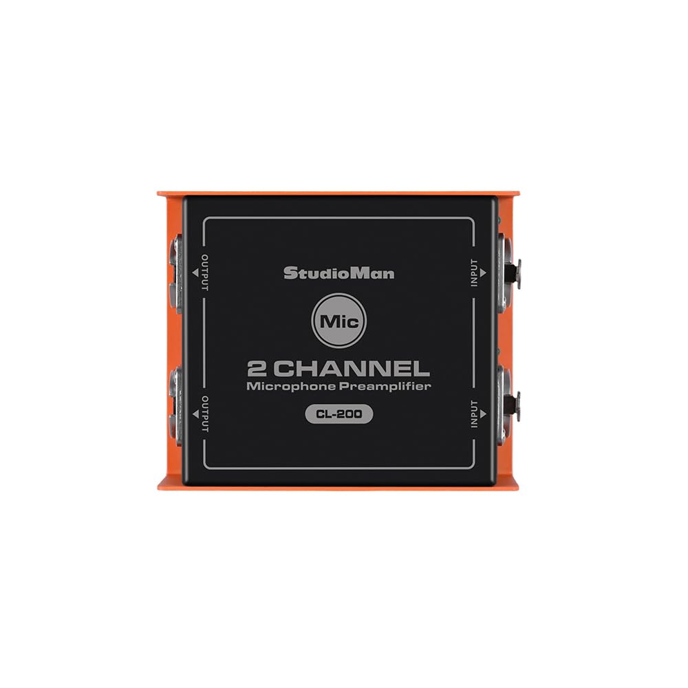 2-CH XLR Preamp for Dynamic Microphones N445