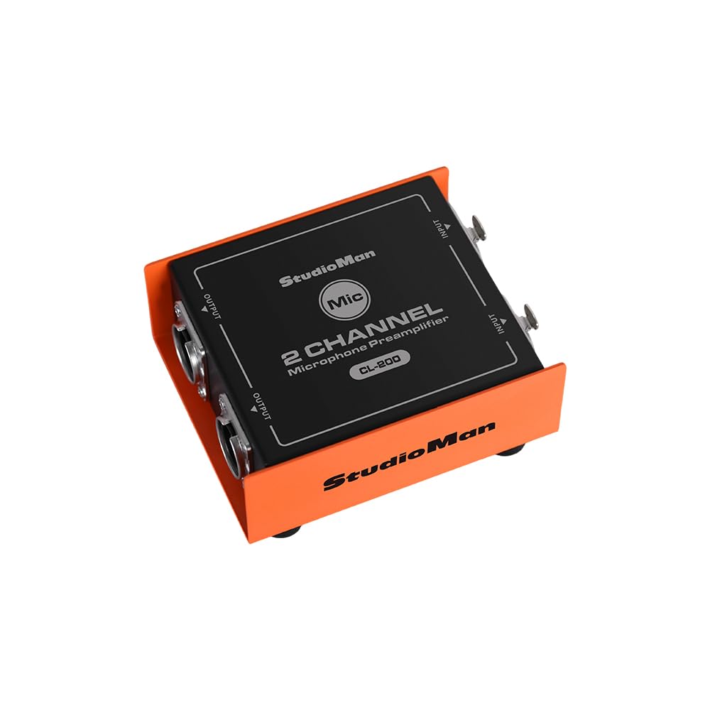 2-CH XLR Preamp for Dynamic Microphones N445