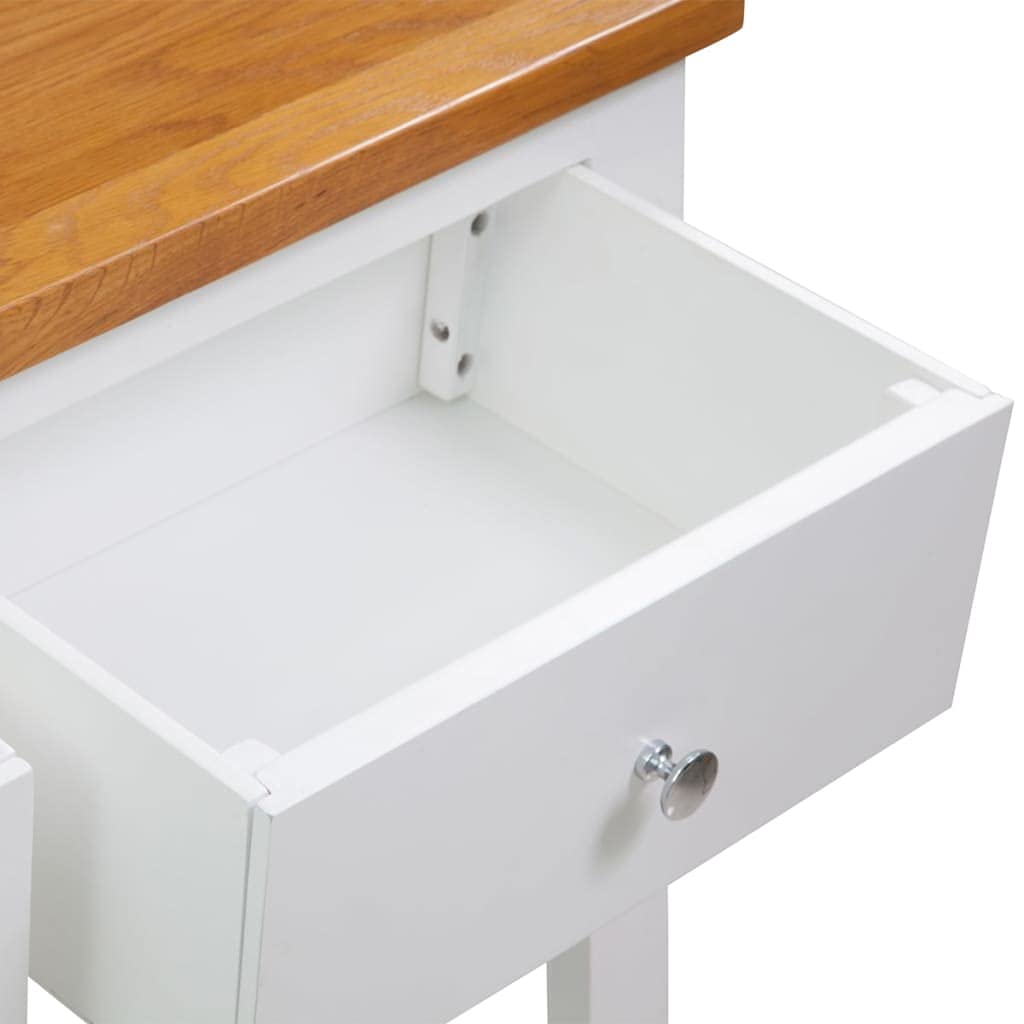 Solid Oak Wood Console Table T209989