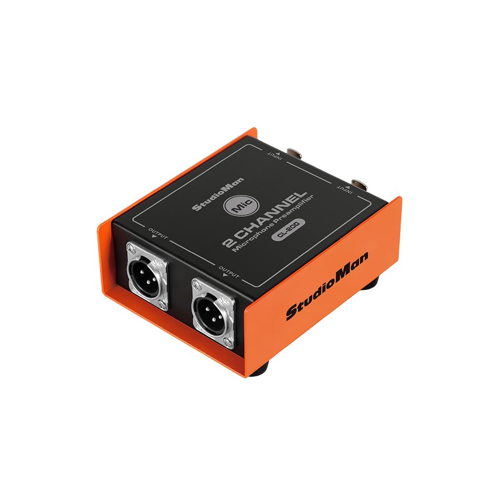 2-CH XLR Preamp for Dynamic Microphones N445