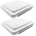 White 14" x 14" Replacement RV Roof Vent Lid Cover B18943