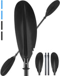 Kayak Paddles with Paddle Leash, 70in-97in Lightweight Paddling Blades V711969