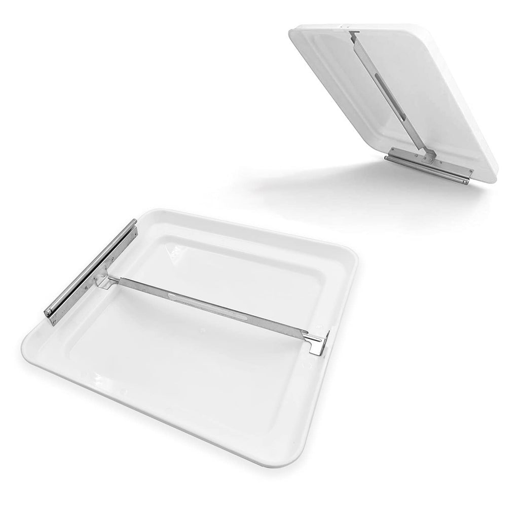 White 14" x 14" Replacement RV Roof Vent Lid Cover B18943