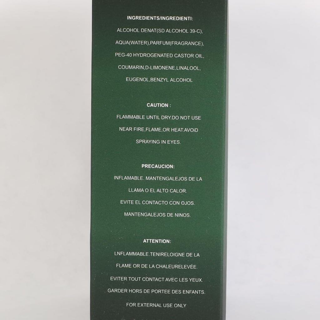 Green Woody Aromatic Eau de Toilette 100ml W420076