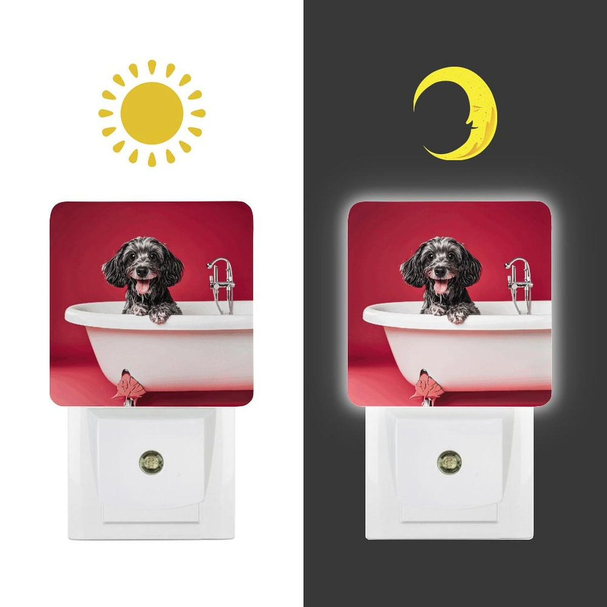 LED Night Lights Plug Into Wall with Dusk to Dawn Sensor H975