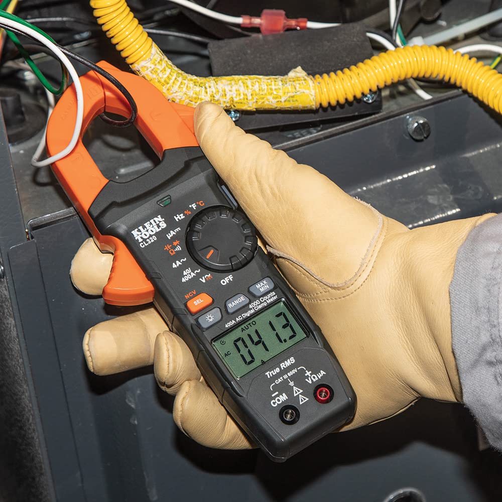 Digital Clamp Meter, Non-Contact Voltage Tester, and Infrared/Probe Thermometer T3110