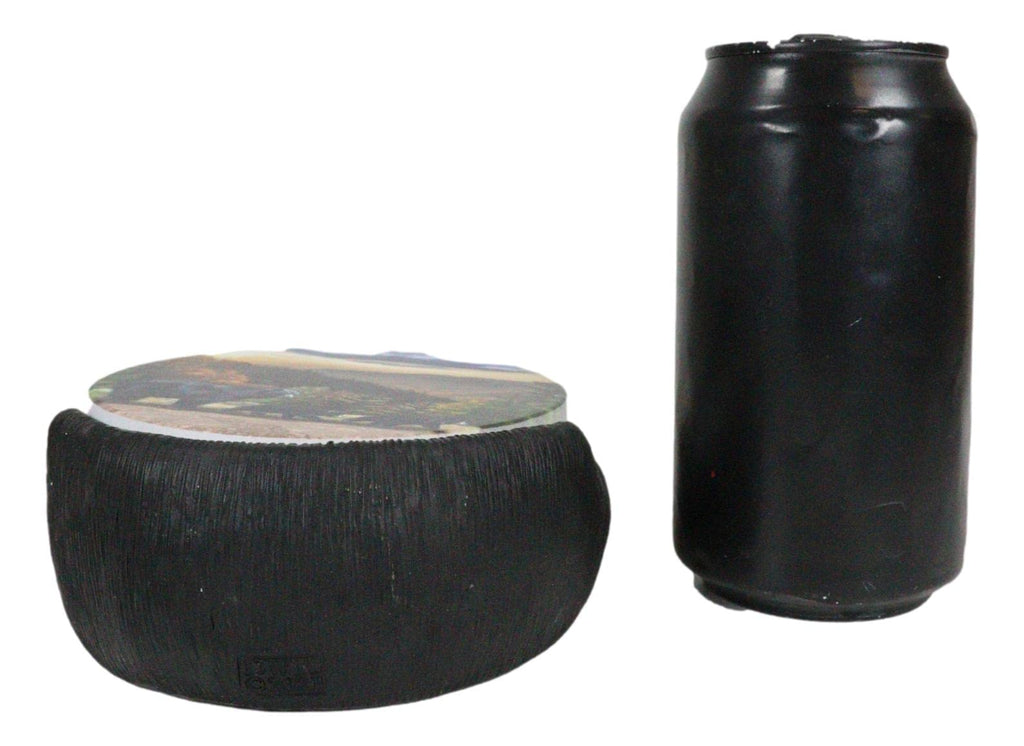 Black Bear Paw Coaster Set with 4 Coasters N55054