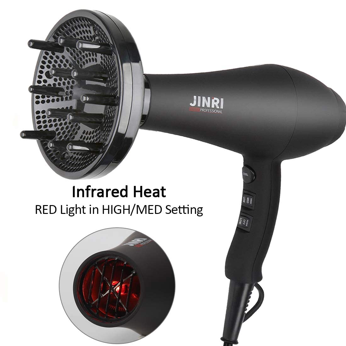 1875W Low Noise Ionic Hair Dryer R59794