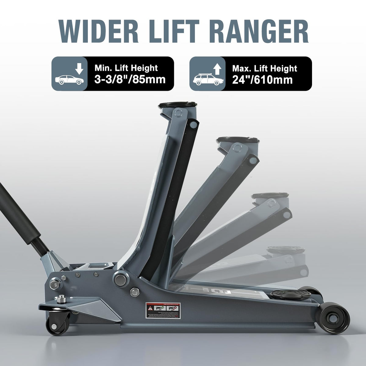 3 Ton Low Profile Hydraulic Floor Jack G236618