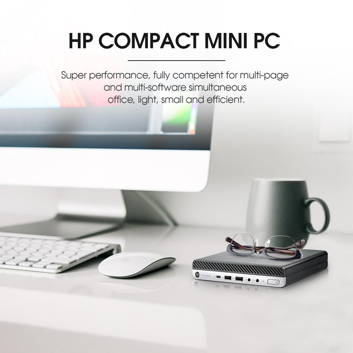 Mini PC Windows 11 Pro Desktop, Intel Core i5-6500, 16GB RAM, 256GB SSD D486341