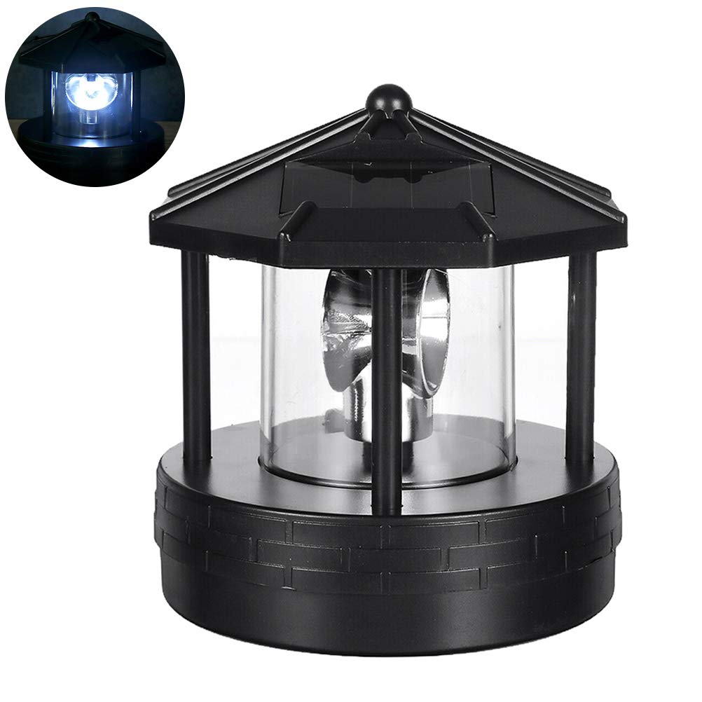 Solar Powered LED Lighthouse Outdoor Lamp D6083