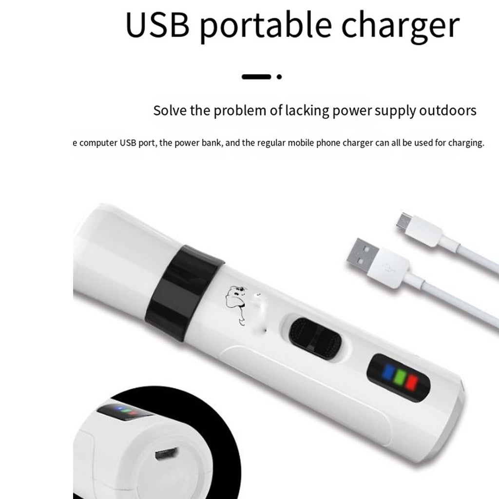 Silent Dog Nail Grinder with LED Light M33961