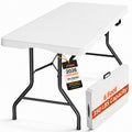 6FT Folding Table White H6376