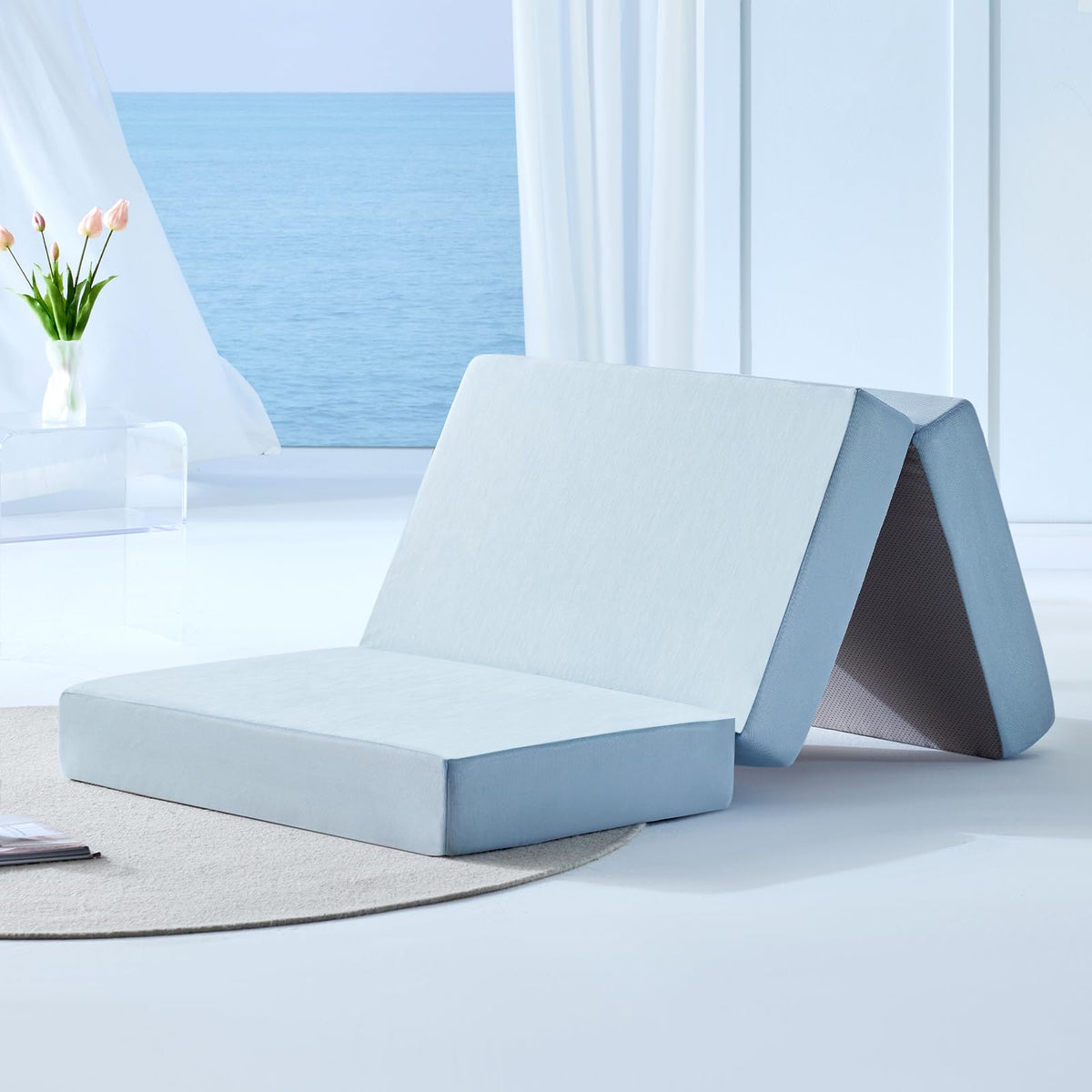 6 Inch Cooling Memory Foam Folding Mattress P3494