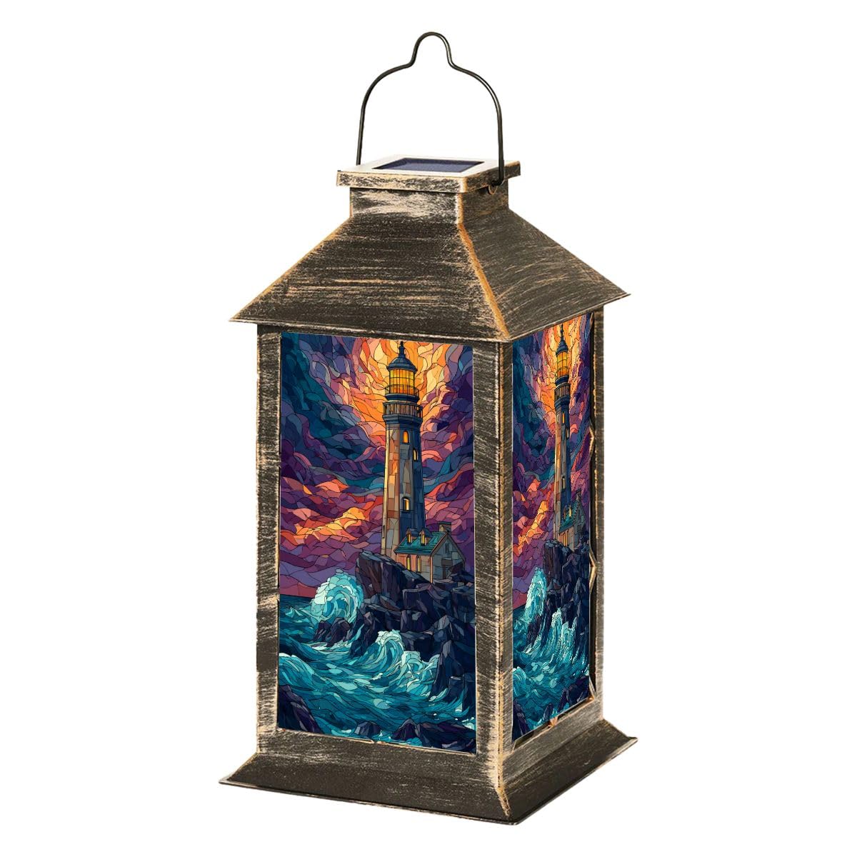 Solar Powered Waterproof Outdoor Hanging Lantern X159800