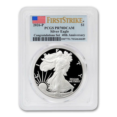 1 oz American Silver Eagle Coin F70916