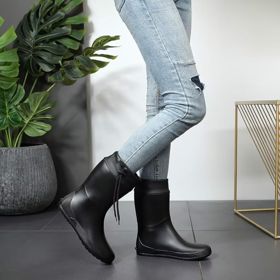 Women's Mid Calf Rain Boots N50362