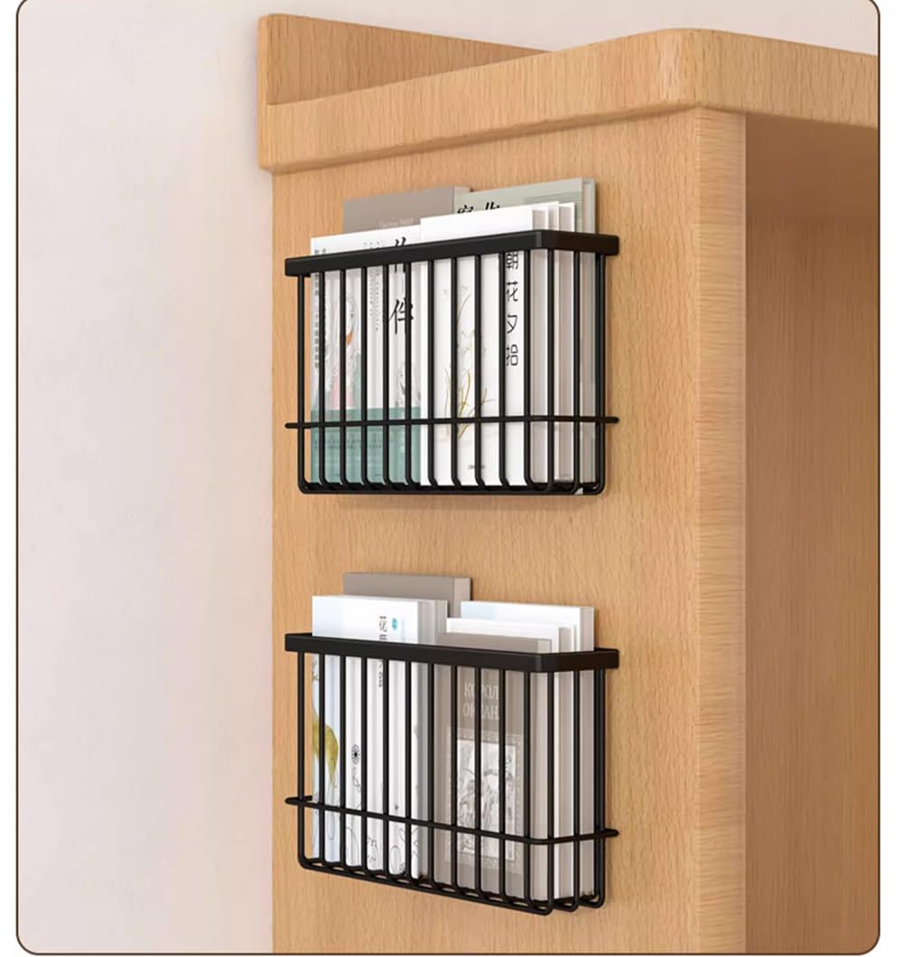 Self Adhesive Wall Mounted Storage Box (Black) X3401