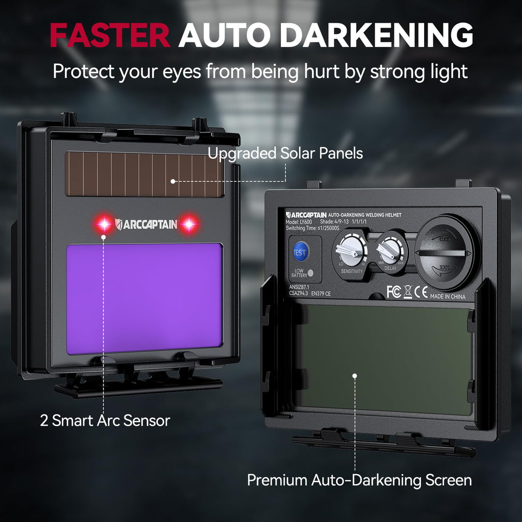 Auto Darkening Welding Helmet M127