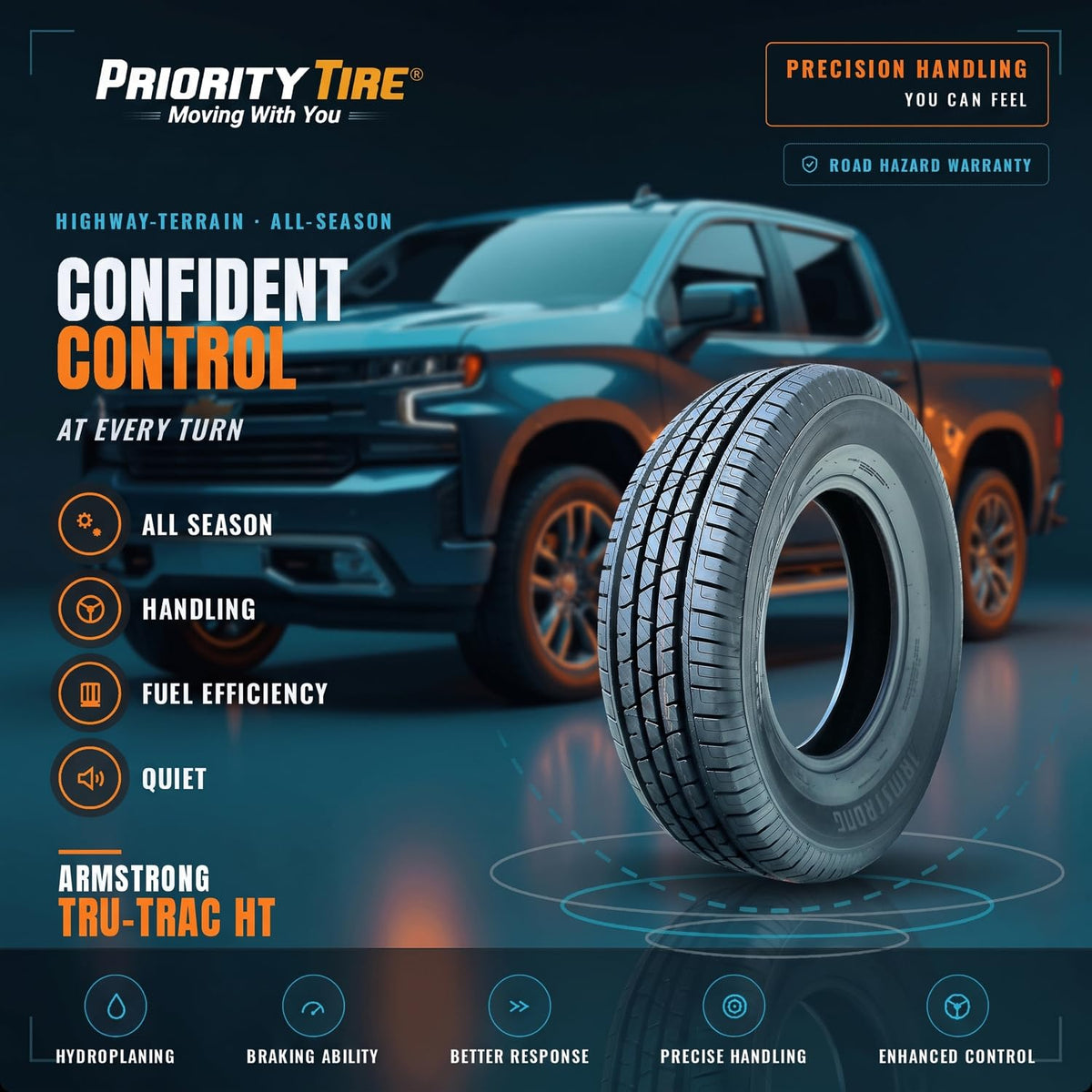 275/55R20 117H All Season Tire M4219