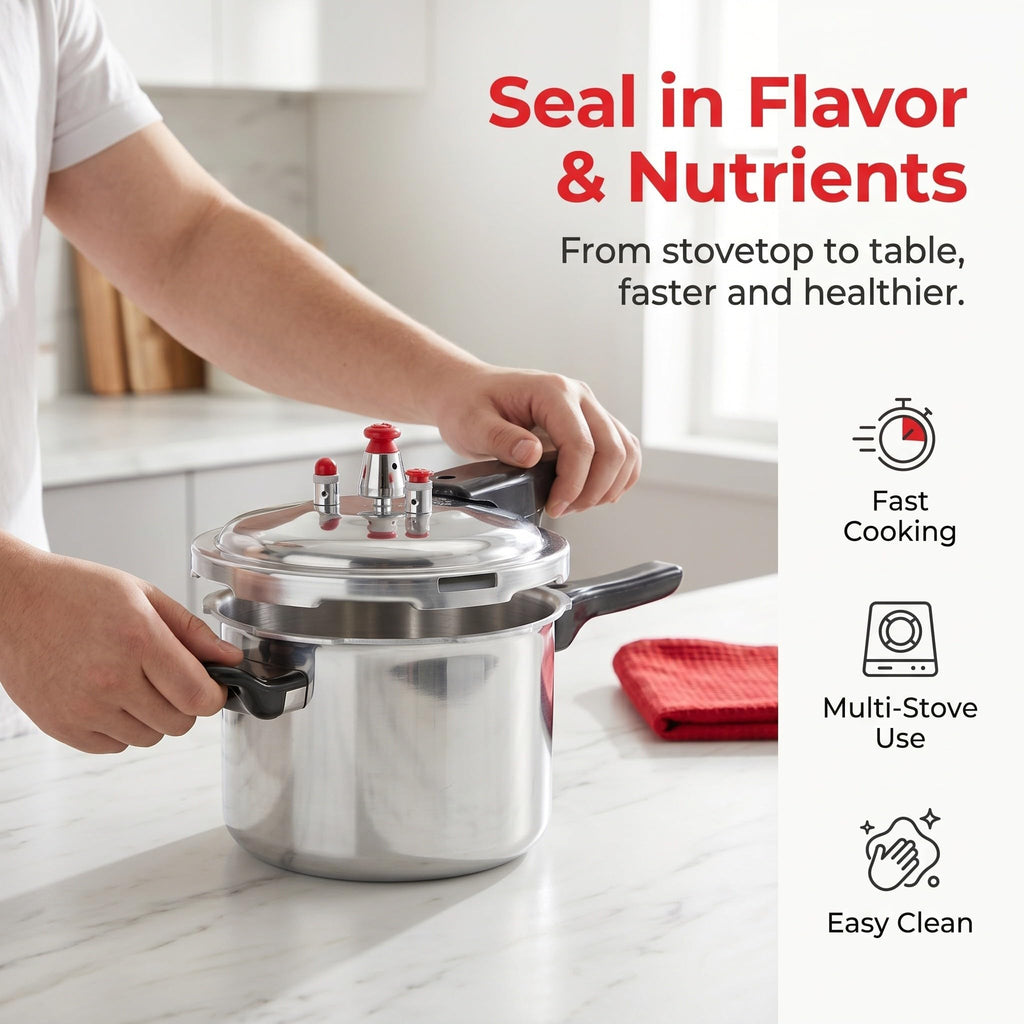 Aluminum Alloy Pressure Cooker 2 Liter N65388