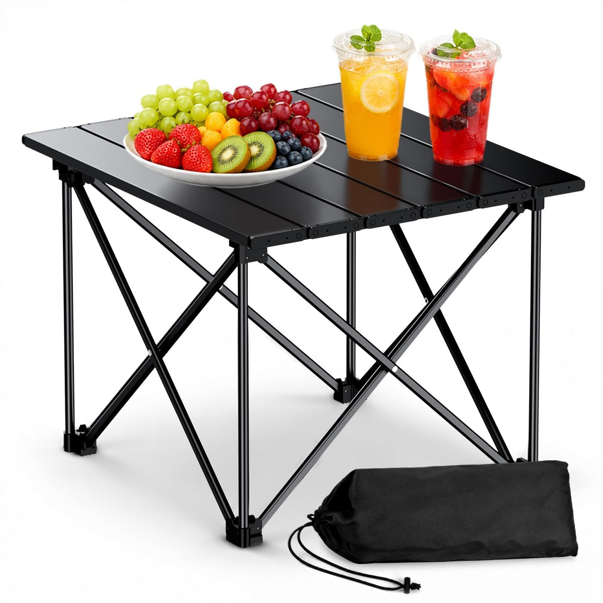 Small Ultralight Aluminum Folding Camping Table T394