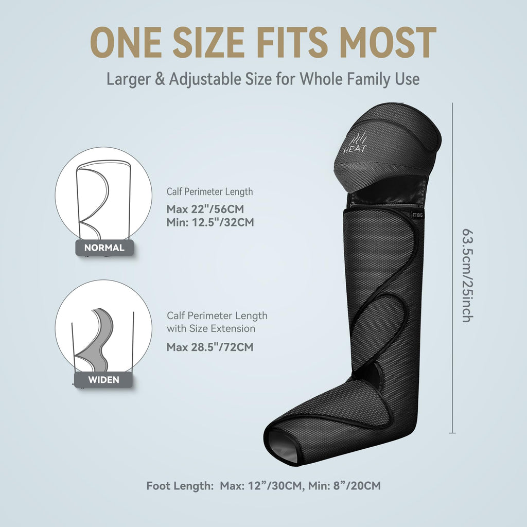Foot & Leg Compression Massager with Knee Heating R2707