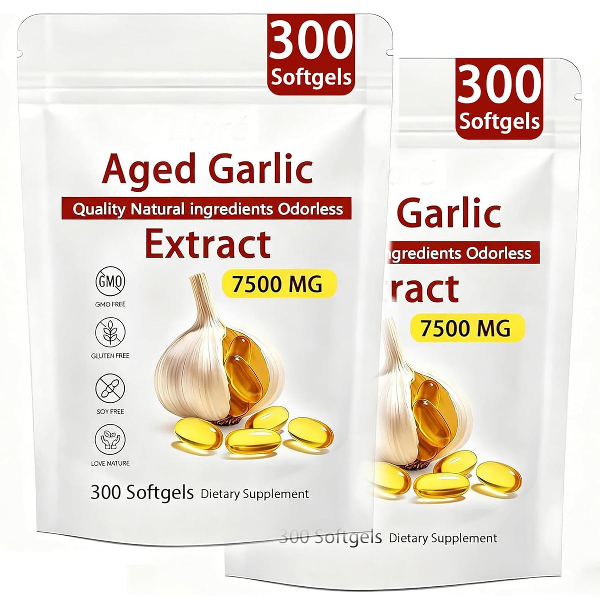 Aged Garlic Extract (2pcs) K6767