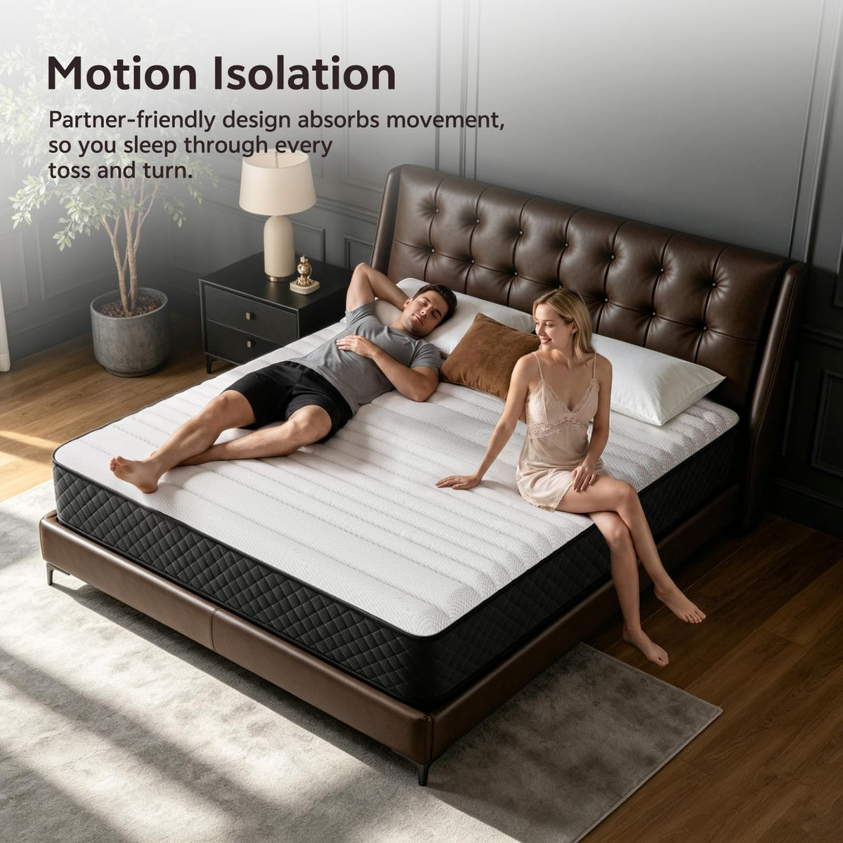 Full Size 12 Inch Hybrid Mattress L295