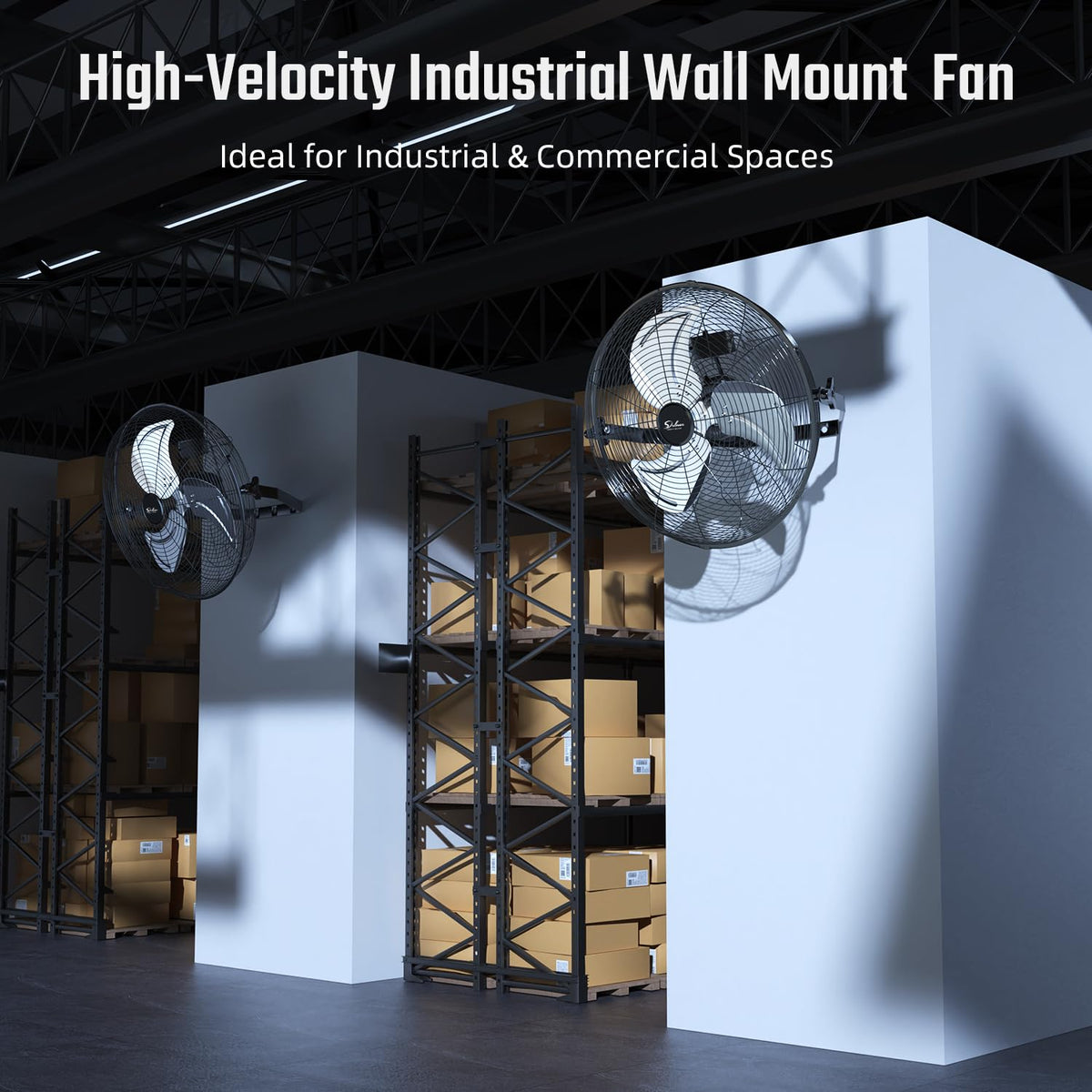 18 Inch 3 Speed Metal Wall Mount Fan O15173