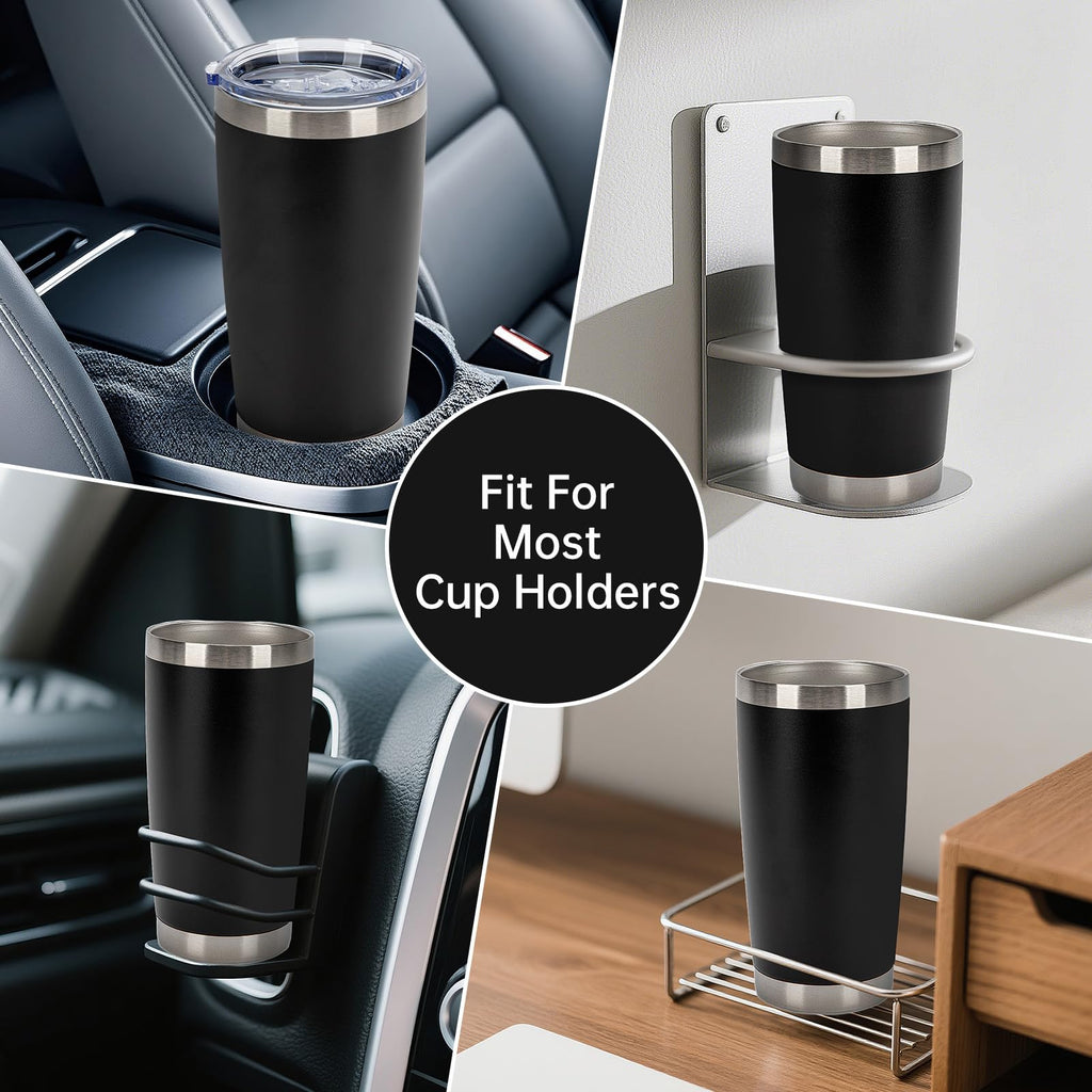 32 Pack 20oz Stainless Steel Insulated Tumblers with Lid & Straw N68898