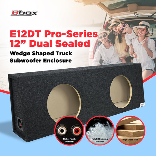 12 Inch Dual Sealed Subwoofer Enclosure D517