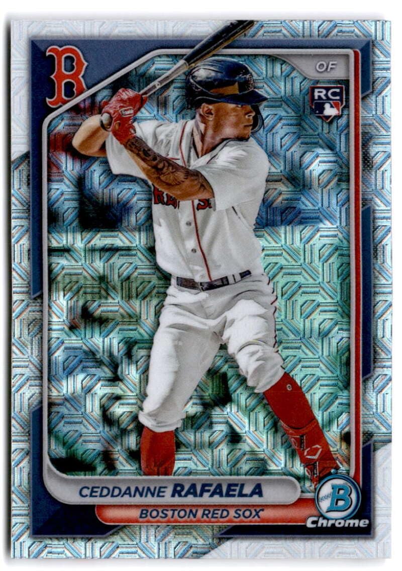2024 Bowman Chrome Mega Box Mojo Refractor Baseball Trading Card P387