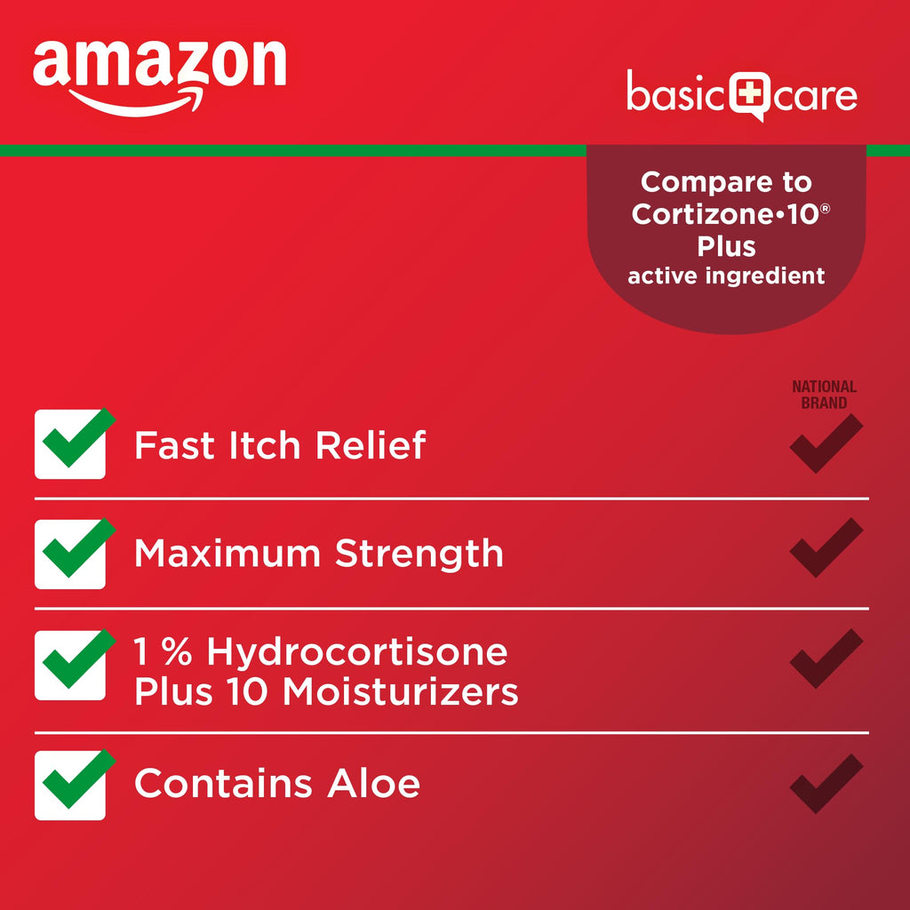 Hydrocortisone 1% Anti-Itch Cream 2 Ounce A9296