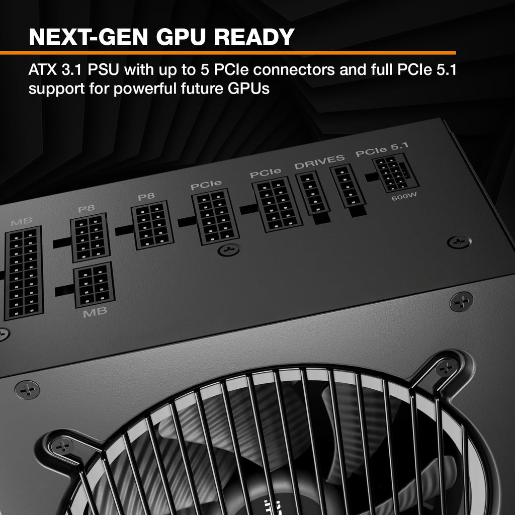 850W Fully Modular ATX 3.1 80+ Gold PSU X9640
