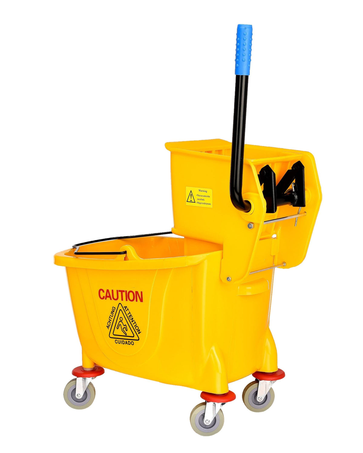 35 qt. Mop Bucket with Side Press Wringer Yellow S918