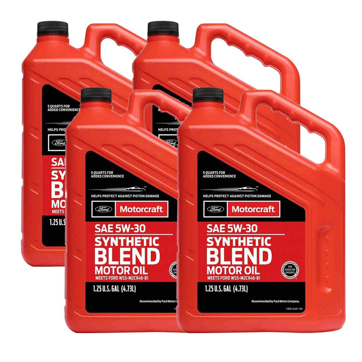 5W-30 Synthetic Blend Motor Oil 20 Quart F7766