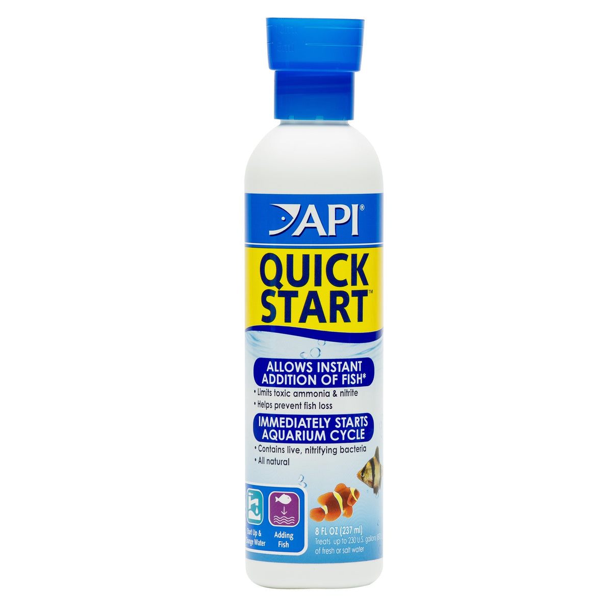 Freshwater & Saltwater Aquarium Nitrifying Bacteria 8 oz R45884