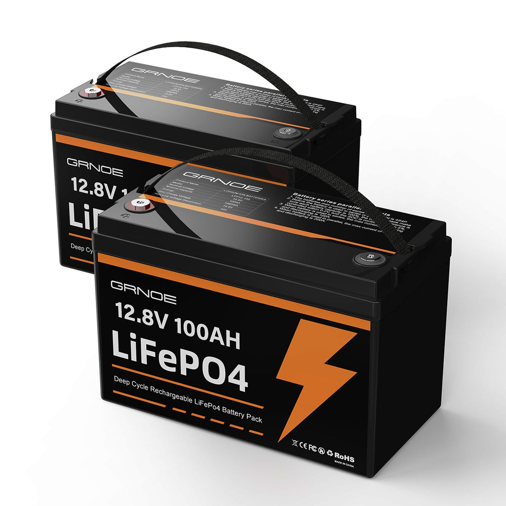 12V 100Ah LiFePO4 Lithium Battery 2 Pack N71940