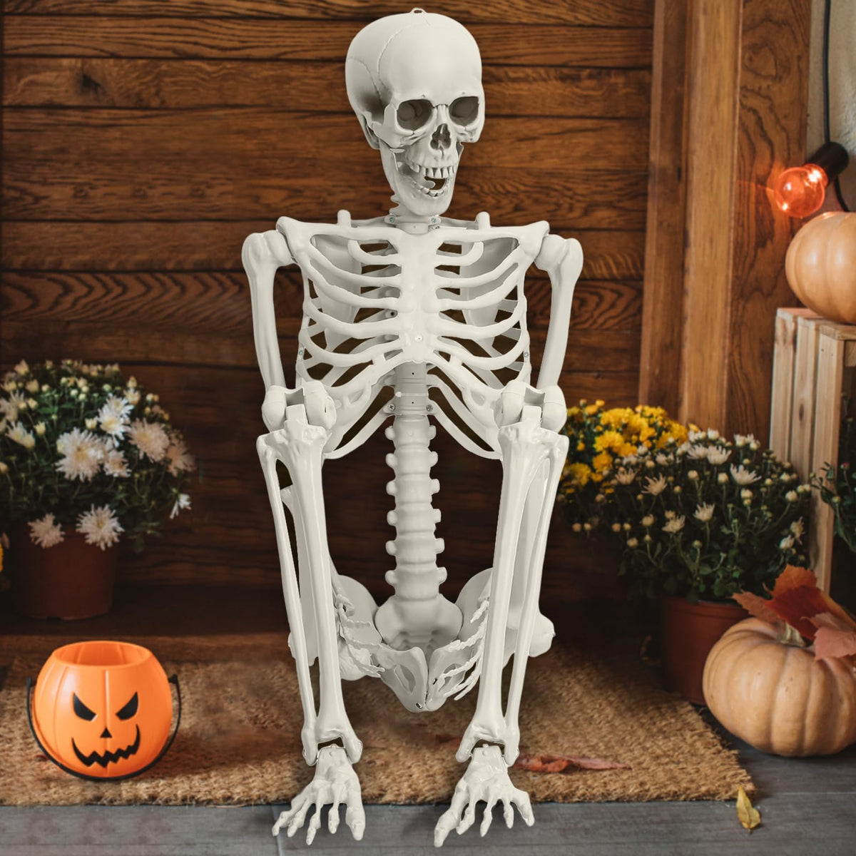 5.4ft Posable Life Size Skeleton J494452