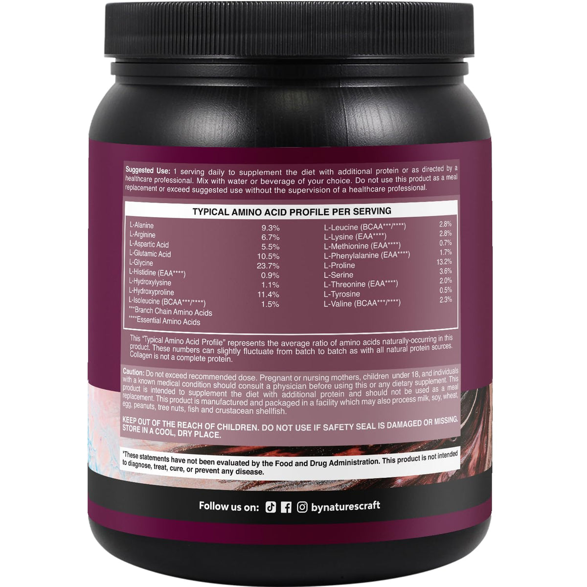 Unflavored Hydrolyzed Collagen Peptides Powder 45 Servings R81136
