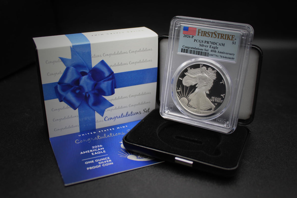 1 oz American Silver Eagle Coin F70916