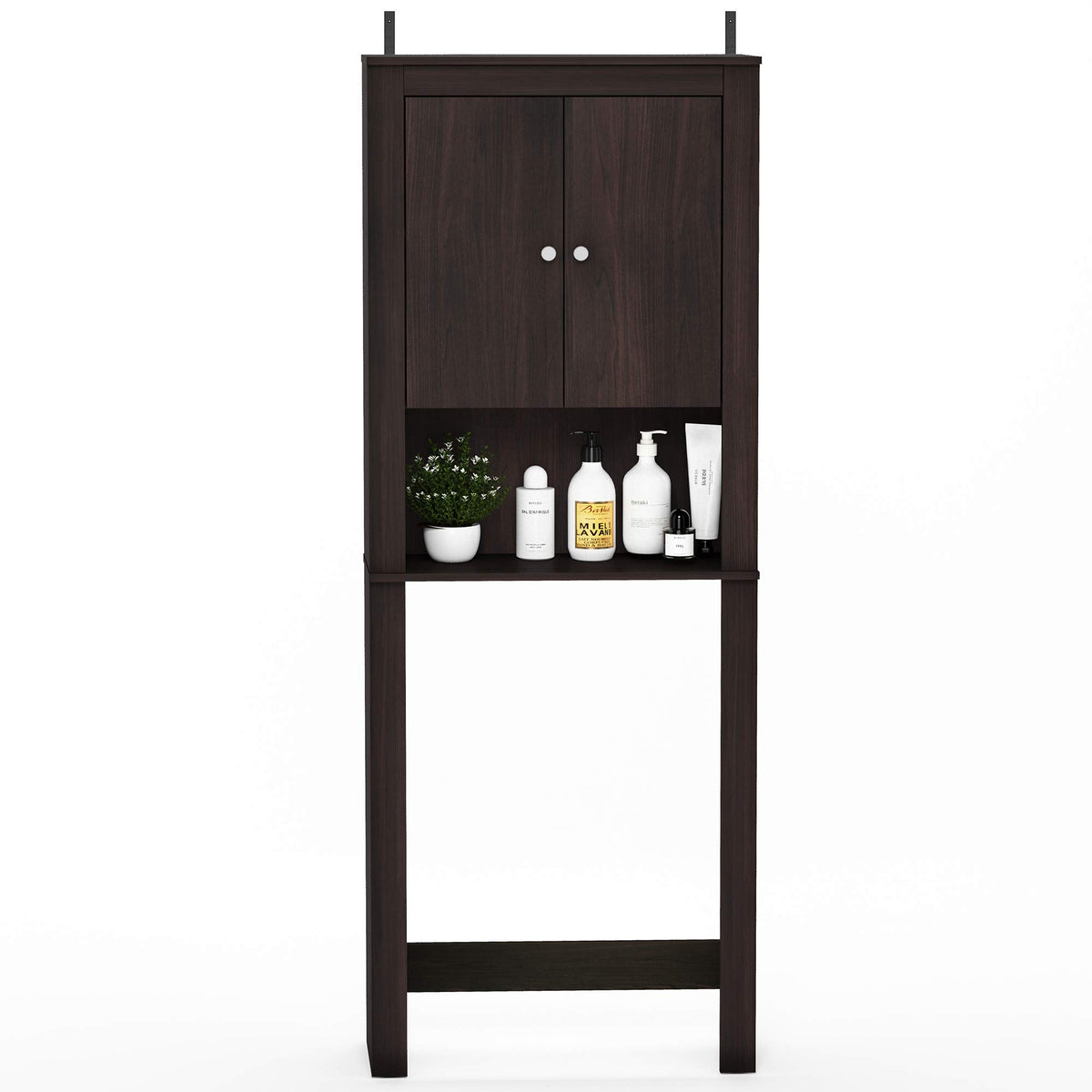 Black Over The Toilet Storage Cabinet N94487