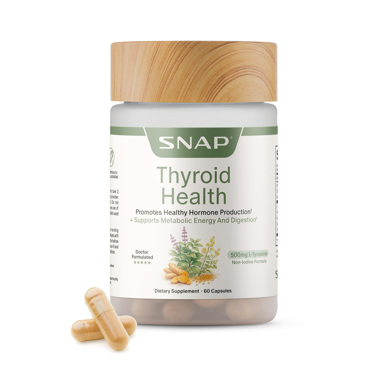 60 Capsules Thyroid Health Supplement P12314