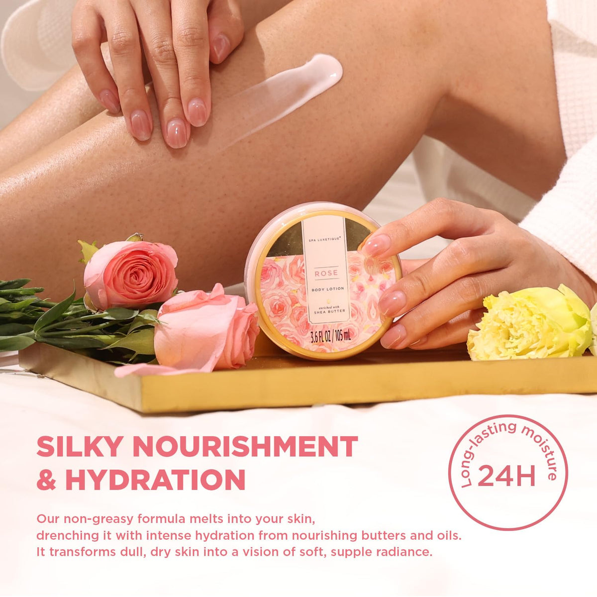 15 Pc Rose Spa Gift Set A4659