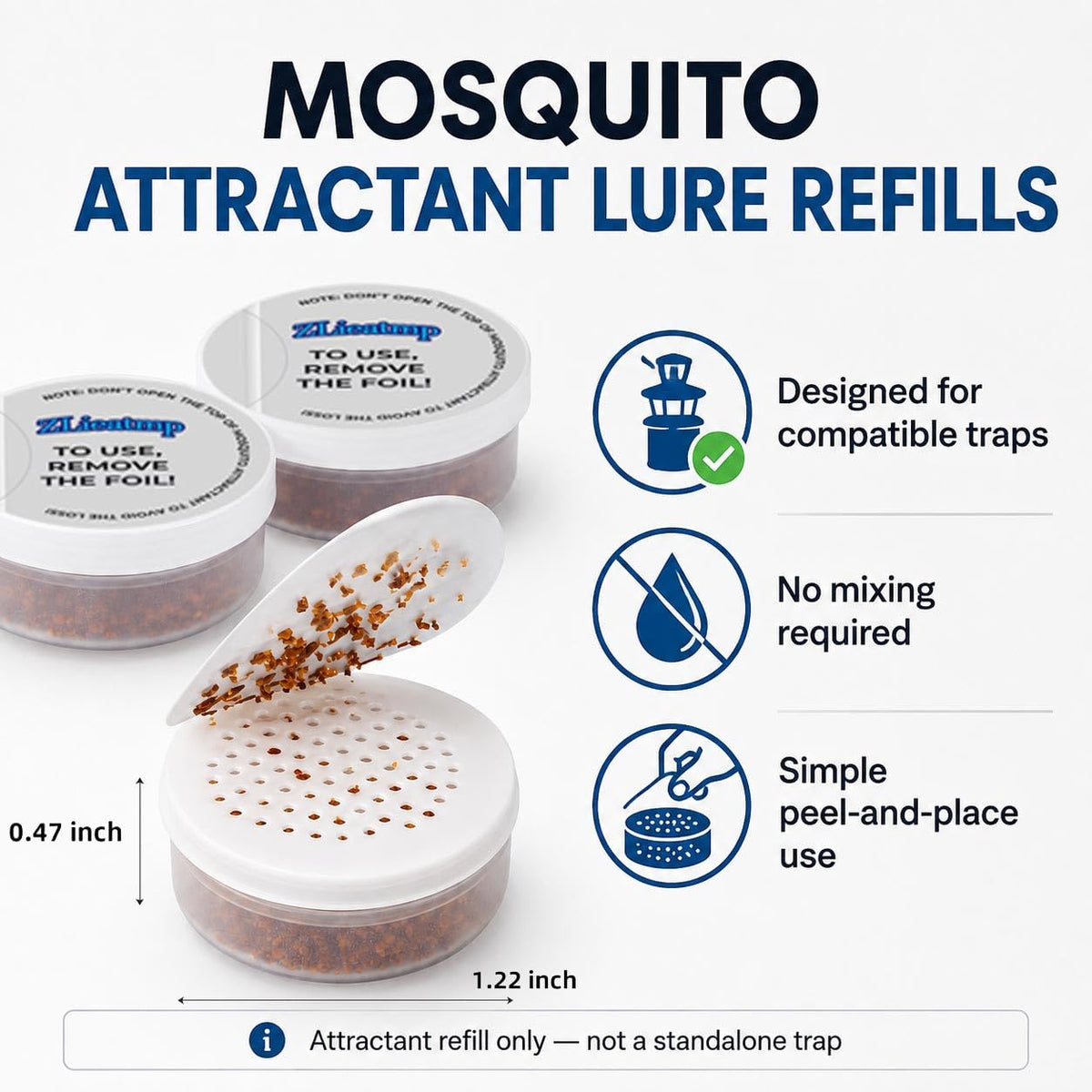 9 Pack Mosquito Attractant Lures W38311