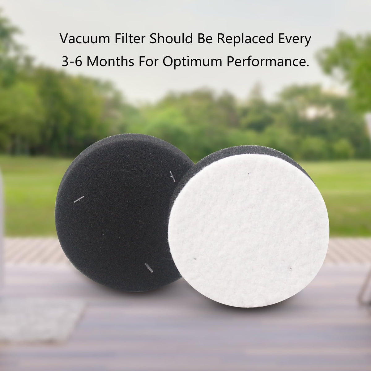 Replacement Filter for Eureka Airspeed Compact Bagless Upright Vacuum, 2 Pack W44829
