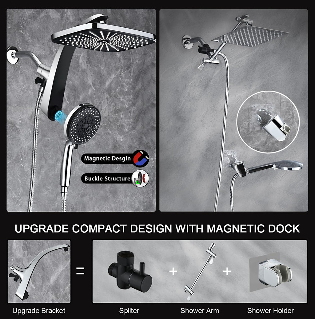 Chrome Handheld Rain Shower Head M785