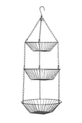 3-Tier Chrome Hanging Baskets D770