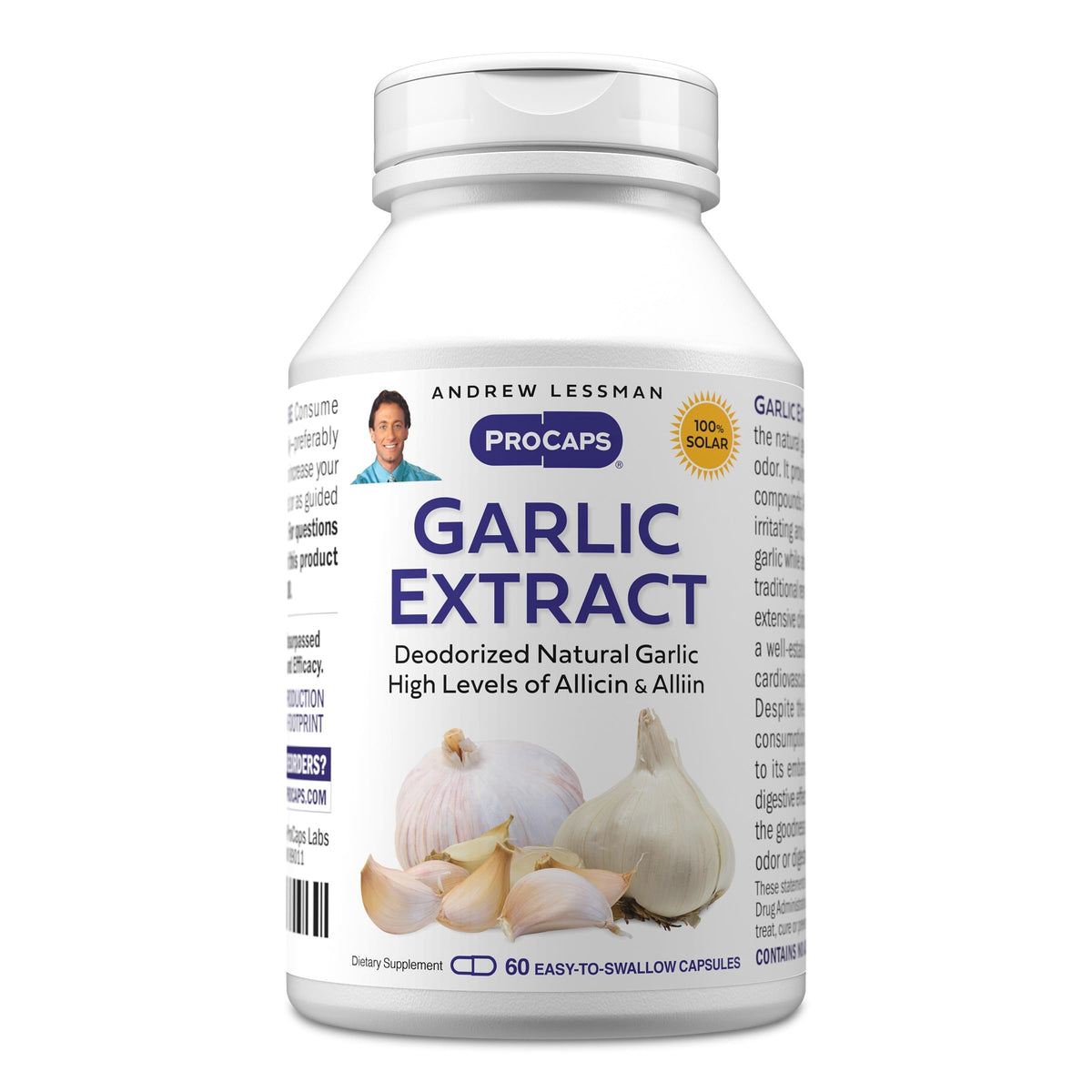 Odorless Aged Garlic Extract, 60 Capsules R6559